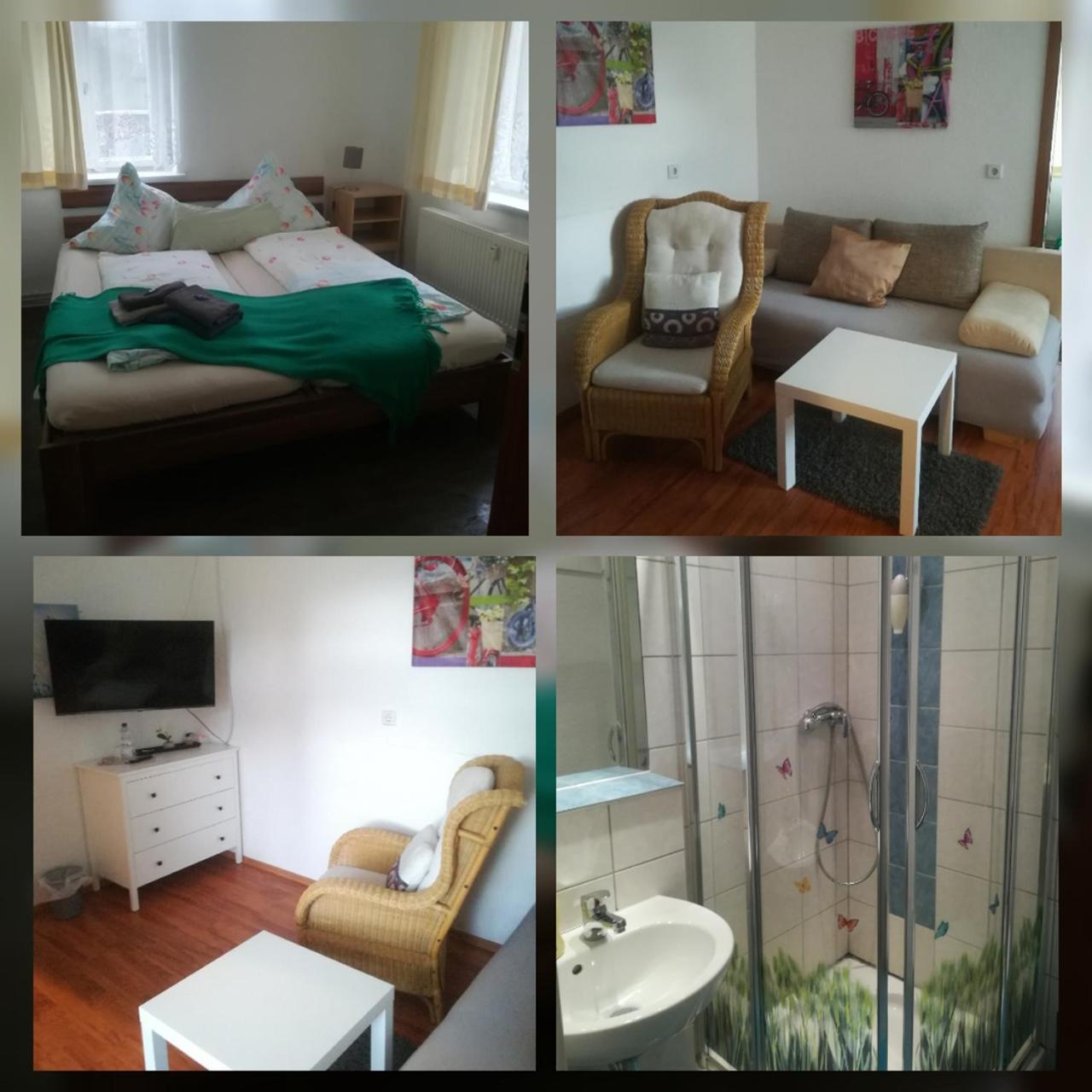 Pension Elli Kroessner Hartmannsdorf bei Chemnitz Экстерьер фото